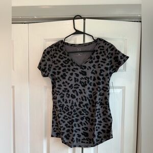 Animal print top